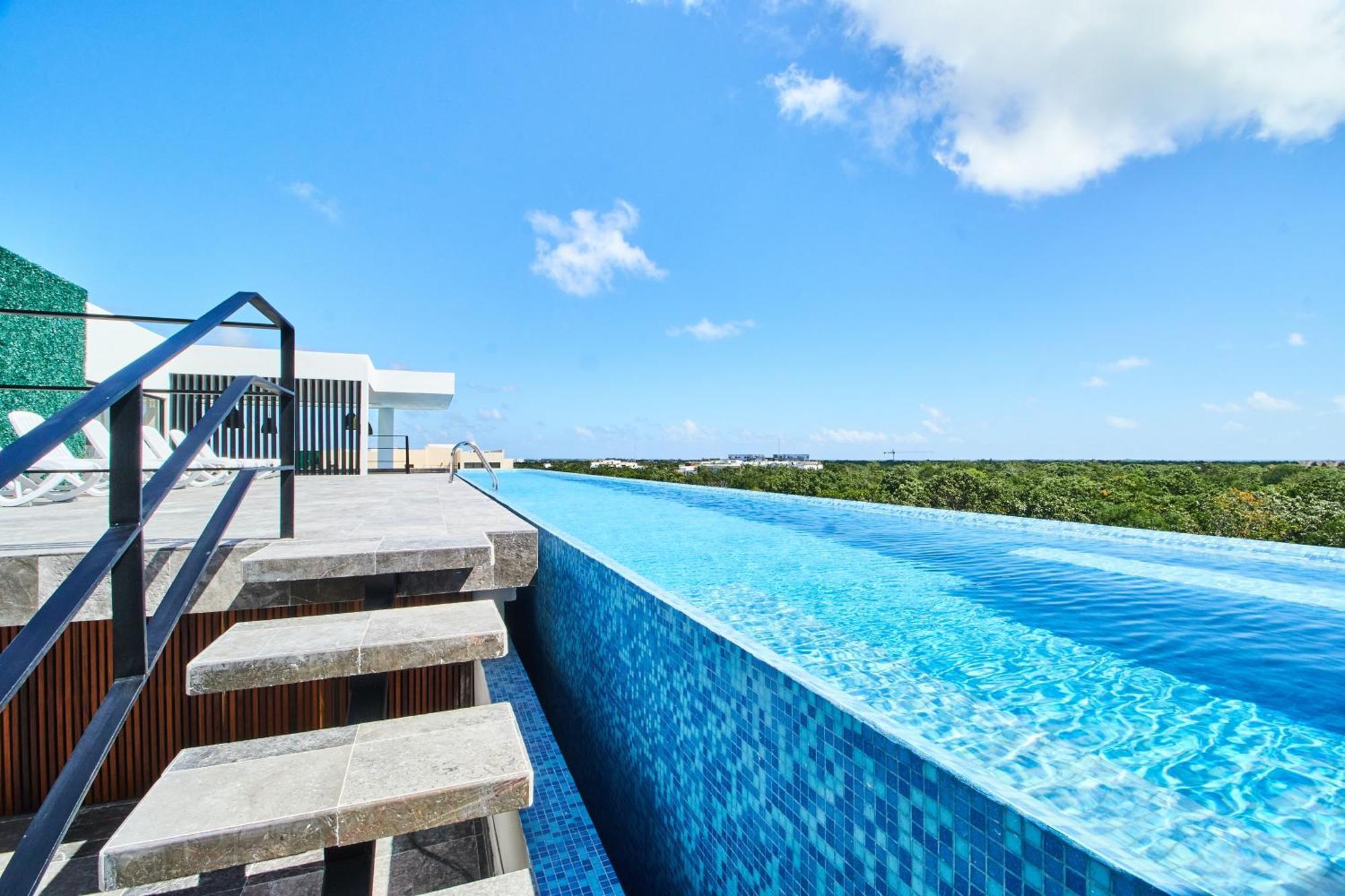 Appartamento Luxury Penthouse With Private Pool In Aldea Zama Tulum Esterno foto