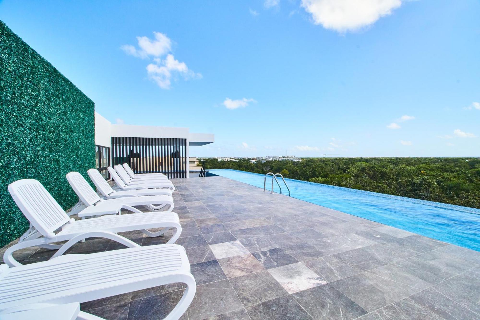 Appartamento Luxury Penthouse With Private Pool In Aldea Zama Tulum Esterno foto